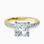 14kt Yellow Gold Emily Eternity Lab Diamond Ring front image