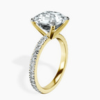 18kt Yellow Gold Emily Eternity Lab Diamond Ring standing product image one