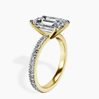 14kt Yellow Gold Emily Eternity Lab Diamond Ring standing product image one