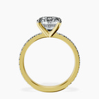 14kt Yellow Gold Emily Eternity Lab Diamond Ring side right image one