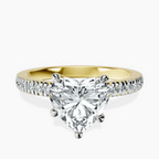 14ct Yellow Gold Emily Eternity Lab Diamond Ring front image