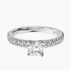 Platinum Kylie Eternity Lab Diamond Ring front image
