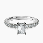 Platinum Kylie Eternity Lab Diamond Ring front image