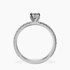 Platinum Kylie Eternity Lab Diamond Ring side right image one