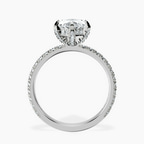 Platinum Kylie Eternity Lab Diamond Ring side right image one