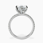 Platinum Kylie Eternity Lab Diamond Ring side right image one
