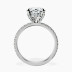 Platinum Kylie Eternity Lab Diamond Ring side right image one