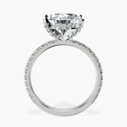 Platinum Kylie Eternity Lab Diamond Ring side right image one