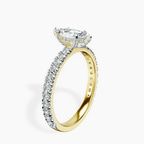 14kt Yellow Gold Kylie Eternity Lab Diamond Ring standing product image one