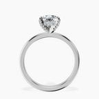 Platinum Lyla Hidden Accents Solitaire Lab Diamond Ring side right image one