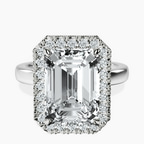 Platinum Anna Hidden Accents Halo Lab Diamond Ring front image