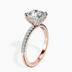14kt Rose Gold Serena Eternity Lab Diamond Ring standing product image one