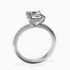 Platinum Serena Eternity Lab Diamond Ring side right image one