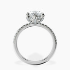 Platinum Serena Eternity Lab Diamond Ring side right image one