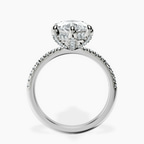 Platinum Serena Eternity Lab Diamond Ring side right image one