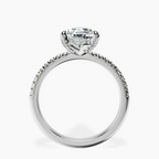 Platinum Serena Eternity Lab Diamond Ring side right image one
