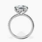Platinum Serena Eternity Lab Diamond Ring side right image one