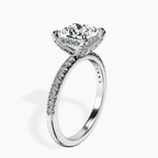 Platinum Serena Eternity Lab Diamond Ring standing product image one