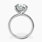 Platinum Serena Eternity Lab Diamond Ring side right image one