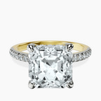 14kt Yellow Gold Serena Eternity Lab Diamond Ring front image
