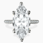18kt Yellow Gold Serena Eternity Lab Diamond Ring front image