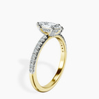 18kt Yellow Gold Serena Eternity Lab Diamond Ring standing product image one