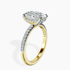 14kt Yellow Gold Serena Eternity Lab Diamond Ring standing product image one