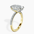 14kt Yellow Gold Serena Eternity Lab Diamond Ring standing product image one