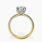 14kt Yellow Gold Serena Eternity Lab Diamond Ring side right image one