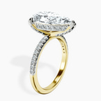 18kt Yellow Gold Serena Eternity Lab Diamond Ring standing product image one