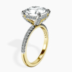 18kt Yellow Gold Serena Eternity Lab Diamond Ring standing product image one