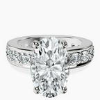 Platinum Madeline Full Eternity Lab Diamond Ring front image