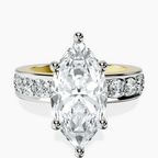10kt Yellow Gold Madeline Full Eternity Lab Diamond Ring front image