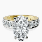 18kt Yellow Gold Madeline Full Eternity Lab Diamond Ring front image