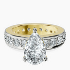 14ct Yellow Gold Madeline Full Eternity Lab Diamond Ring front image