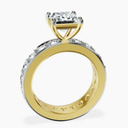 14ct Yellow Gold Madeline Full Eternity Lab Diamond Ring side right image one