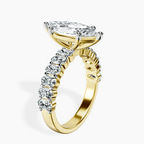 14kt Yellow Gold Danica Side Oval Lab Diamond Eternity Ring standing product image one