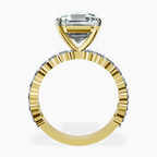 10kt Yellow Gold Lillian Side Oval Lab Diamond Eternity Ring side right image one