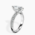 1.39 ct. marquise Dua Knife Edge Ring in platinum standing product image one