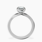 Platinum Cynthia Split Shank Lab Diamond Ring side right image one