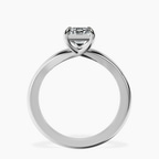Platinum Cynthia Split Shank Lab Diamond Ring side right image one