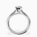 18kt White Gold Sandra Side Stone Lab Diamond Ring side right image one