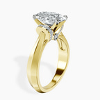 2.06 ct. oval Delanie Side Cuff Ring in 18kt yellow gold standing product image one