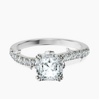 Platinum Phoebe Twigs Lab Diamond Ring front image
