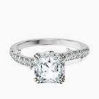 Platinum Phoebe Twigs Lab Diamond Ring front image