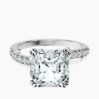 Platinum Phoebe Twigs Lab Diamond Ring front image
