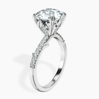 Platinum Phoebe Twigs Lab Diamond Ring standing product image one