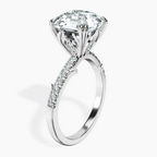 Platinum Phoebe Twigs Lab Diamond Ring standing product image one