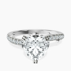 Platinum Phoebe Twigs Lab Diamond Ring front image