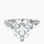 Platinum Phoebe Twigs Lab Diamond Ring front image
